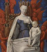 Jean Fouquet Madonna and Chile (mk08) France oil painting artist